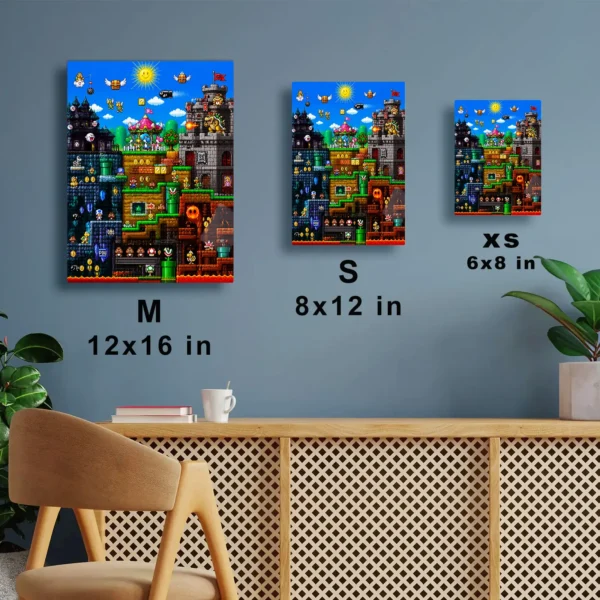 Video Game Metal Poster Wall Decor - SM - C - Image 7
