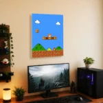 Video Game Metal Poster Wall Decor - SM Mario - B - Image 5