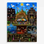 Video Game Metal Poster Wall Decor - SM - D