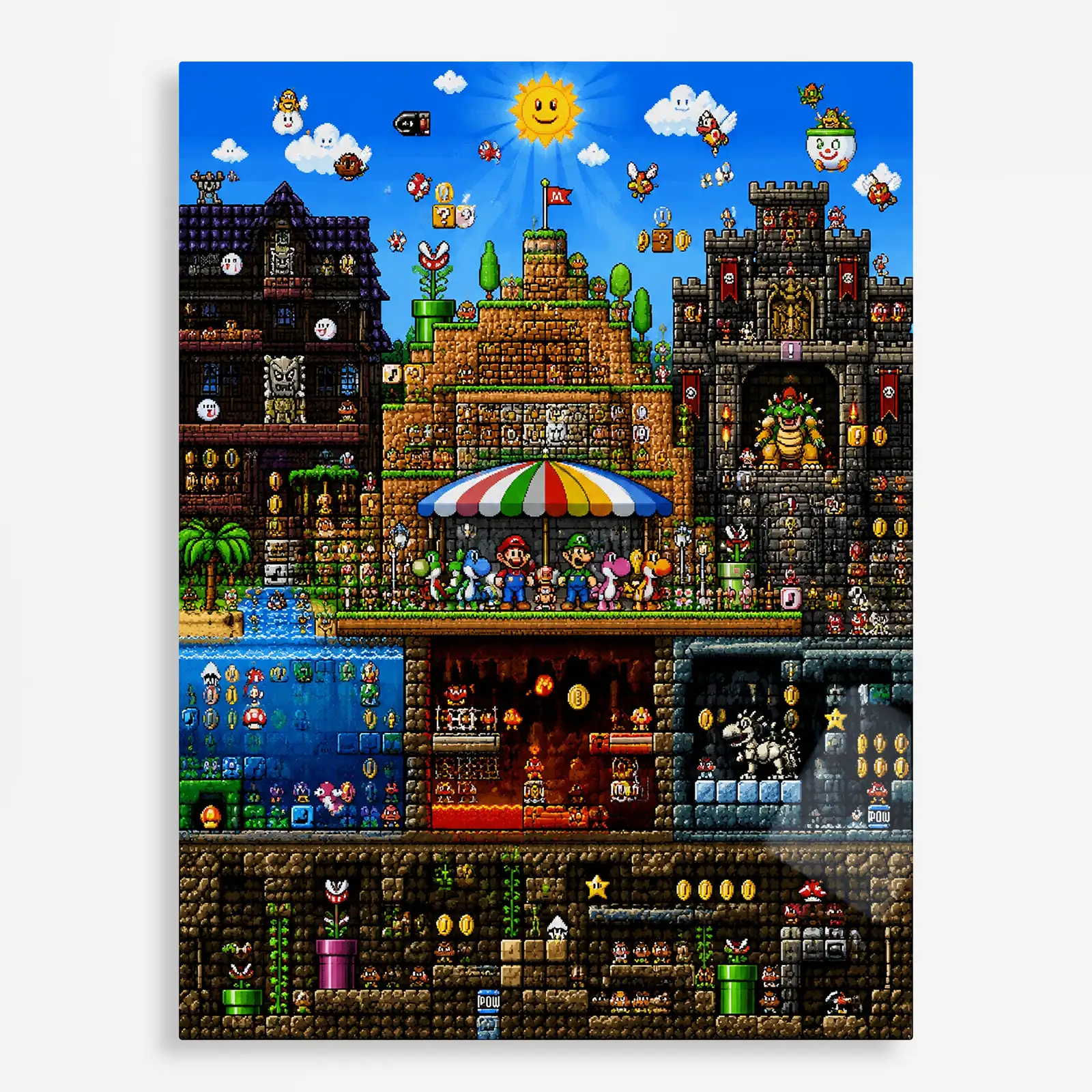 video game metal poster (158) s1 Video Game Metal Poster Wall Decor - SM - D - Image 1