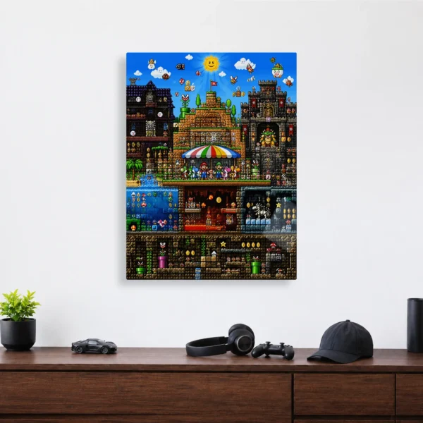 Video Game Metal Poster Wall Decor - SM - D - Image 4