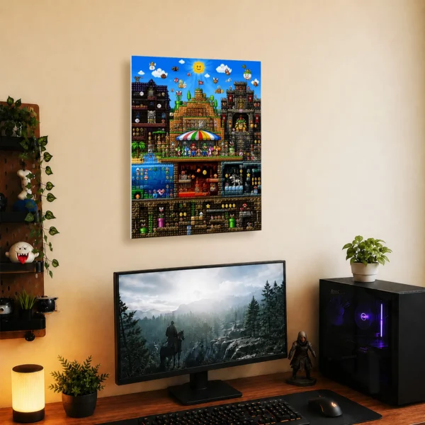 Video Game Metal Poster Wall Decor - SM - D - Image 5