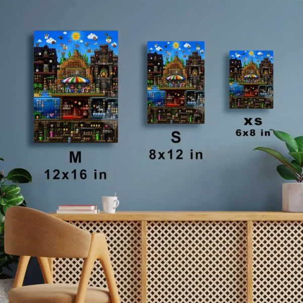 Video Game Metal Poster Wall Decor - SM - D - Image 7