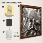 Video Game Metal Poster Wall Decor - NA 2B - Image 2