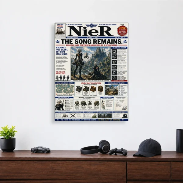 Video Game Metal Poster Wall Decor - NA - Image 4