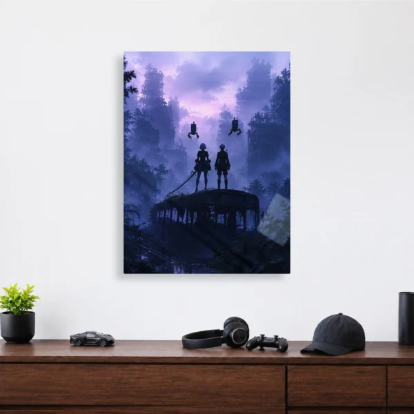 Video Game Metal Poster Wall Decor - NA - A - Image 4