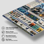 Video Game Metal Poster Wall Decor - OW - Image 6