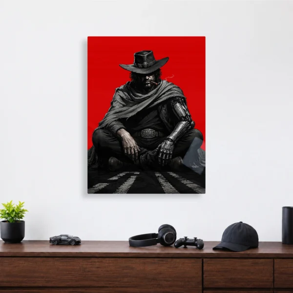 Video Game Metal Poster Wall Decor - OW Reaper - Image 4