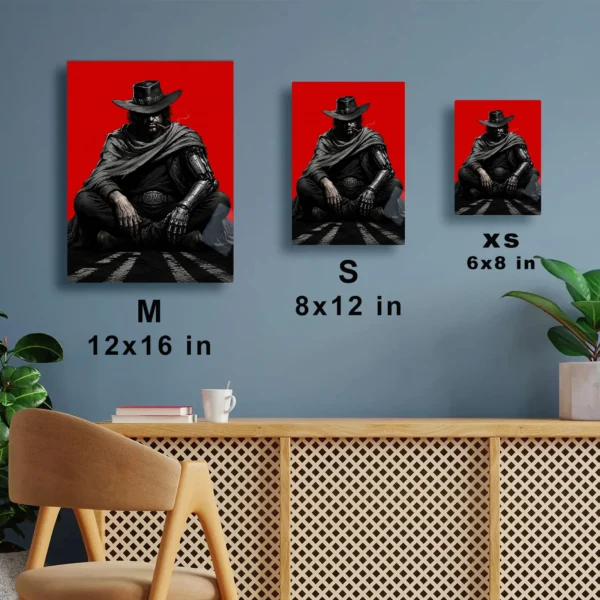 Video Game Metal Poster Wall Decor - OW Reaper - Image 7