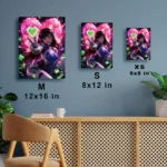 Video Game Metal Poster Wall Decor - OW D.Va - Image 7