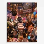 Video Game Metal Poster Wall Decor - OW - A
