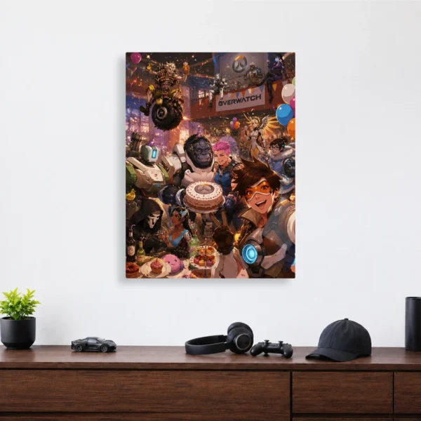 Video Game Metal Poster Wall Decor - OW - A - Image 4