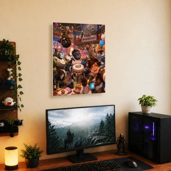 Video Game Metal Poster Wall Decor - OW - A - Image 5