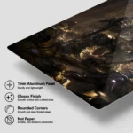 Video Game Metal Poster Wall Decor - OW Bastion - Image 6