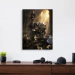 Video Game Metal Poster Wall Decor - OW Bastion - Image 4