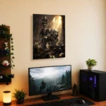 Video Game Metal Poster Wall Decor - OW Bastion - Image 5