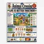 Video Game Metal Poster Wall Decor - AC - A
