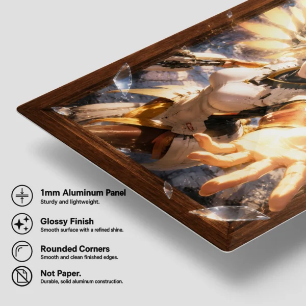 Video Game Metal Poster Wall Decor - OW Mercy - Image 6
