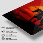 Video Game Metal Poster Wall Decor - RDR 2 John Marston - Image 6
