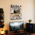 Video Game Metal Poster Wall Decor - RDR 2 - Image 5