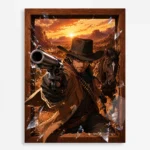 Video Game Metal Poster Wall Decor - RDR 2 Arthur Morgan - A