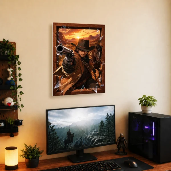 Video Game Metal Poster Wall Decor - RDR 2 Arthur Morgan - A - Image 5