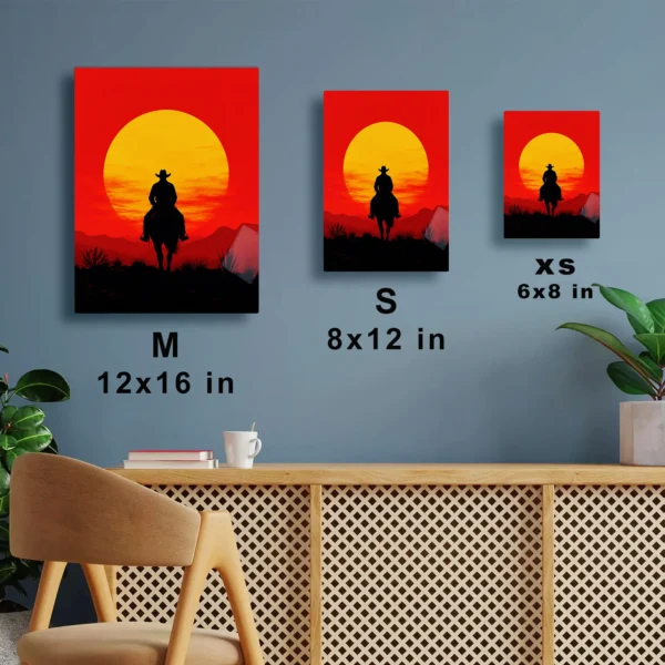 Video Game Metal Poster Wall Decor - RDR 2 Arthur Morgan - B - Image 7