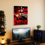 Video Game Metal Poster Wall Decor - RDR 2 John Marston - A - Image 5