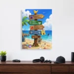 Video Game Metal Poster Wall Decor - AC - B - Image 4