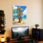 Video Game Metal Poster Wall Decor - AC - B - Image 5