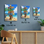 Video Game Metal Poster Wall Decor - AC - B - Image 7