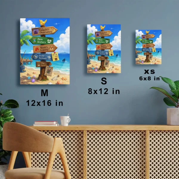 Video Game Metal Poster Wall Decor - AC - B - Image 7