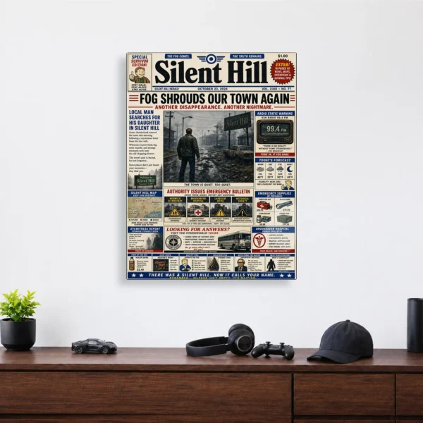 Video Game Metal Poster Wall Decor - SH - Image 4