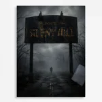 Video Game Metal Poster Wall Decor - SH - D