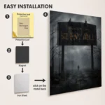 Video Game Metal Poster Wall Decor - SH - D - Image 2