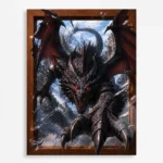 Video Game Metal Poster Wall Decor - TES V: Skyrim