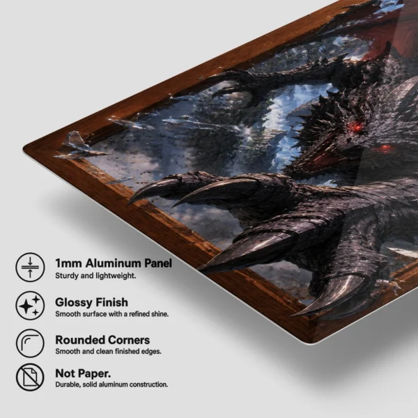 Video Game Metal Poster Wall Decor - TES V: Skyrim - Image 6