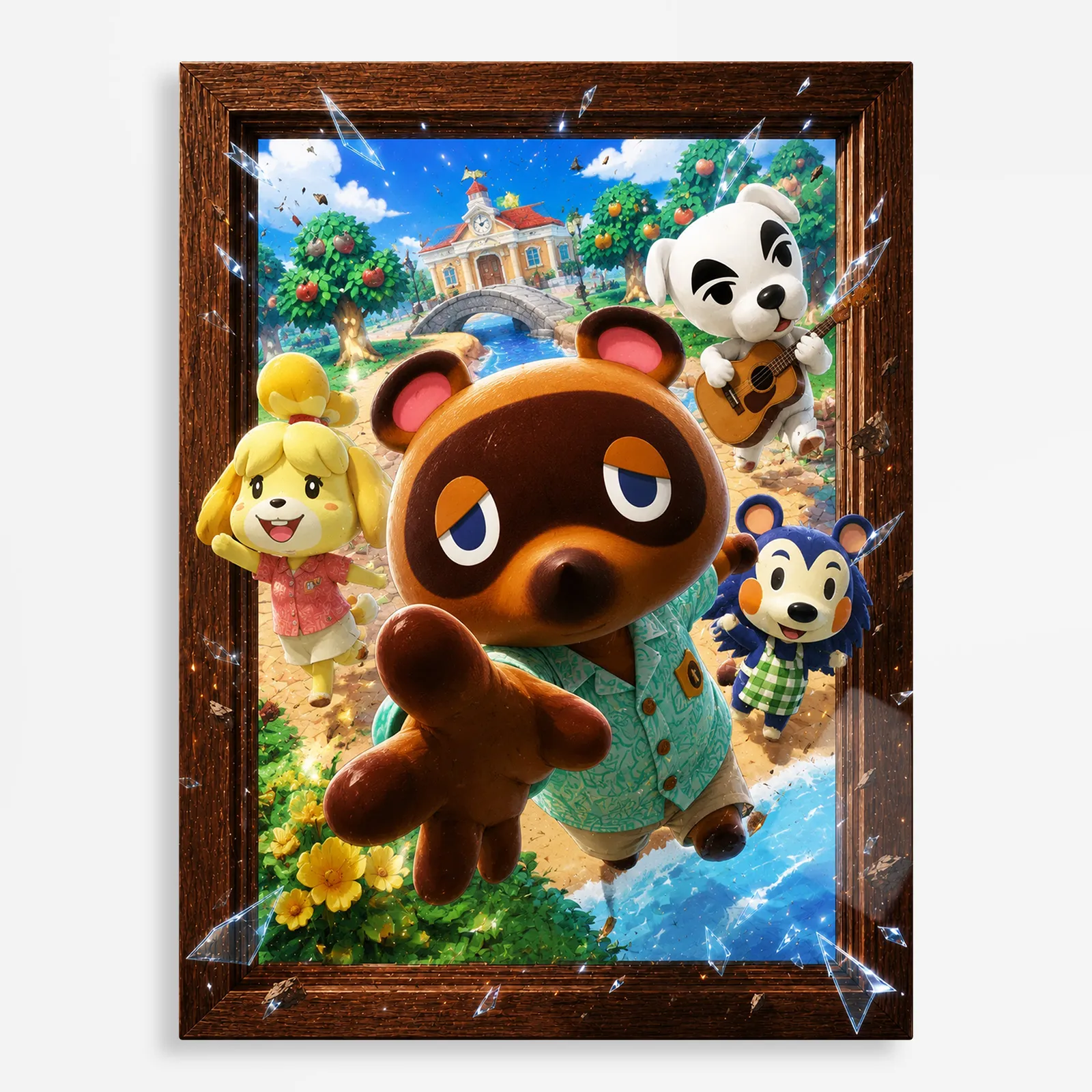 video game metal poster (19) s1 Video Game Metal Poster Wall Decor - AC - C - Image 1