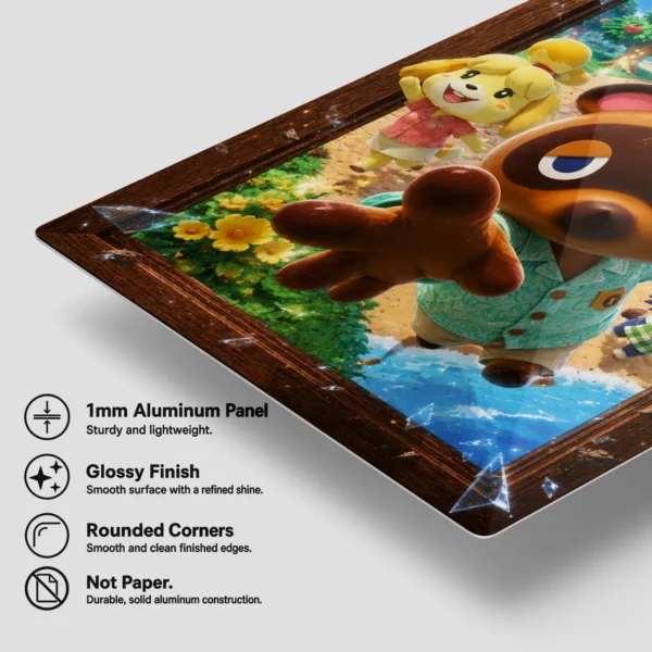 Video Game Metal Poster Wall Decor - AC - C - Image 6