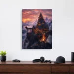 Video Game Metal Poster Wall Decor - TES V: Skyrim - B - Image 4