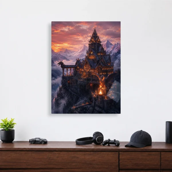 Video Game Metal Poster Wall Decor - TES V: Skyrim - B - Image 4