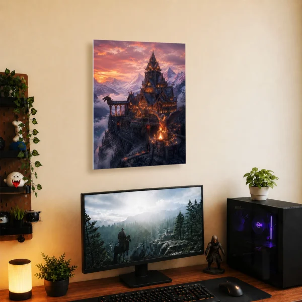Video Game Metal Poster Wall Decor - TES V: Skyrim - B - Image 5