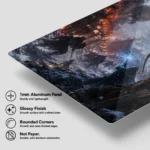 Video Game Metal Poster Wall Decor - TES V: Skyrim - C - Image 6