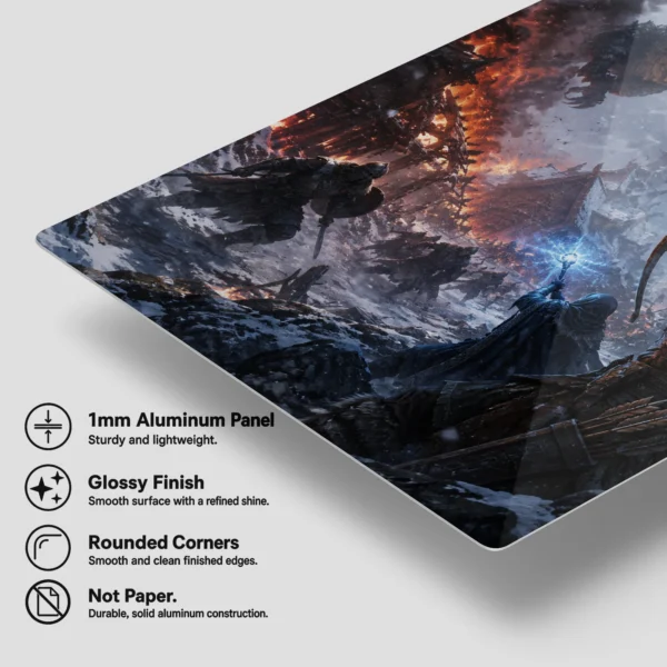 Video Game Metal Poster Wall Decor - TES V: Skyrim - C - Image 6