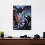 Video Game Metal Poster Wall Decor - TES V: Skyrim - C - Image 4