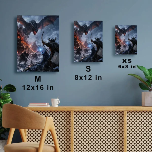 Video Game Metal Poster Wall Decor - TES V: Skyrim - C - Image 7