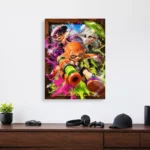 Video Game Metal Poster Wall Decor - Ink Battle - Image 4