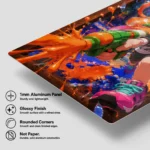 Video Game Metal Poster Wall Decor - Ink Battle Inkling Girl - Image 6