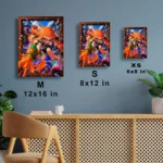 Video Game Metal Poster Wall Decor - Ink Battle Inkling Girl - Image 7