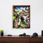 Video Game Metal Poster Wall Decor - Ink Battle Marie - Image 4